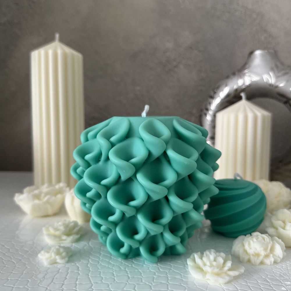 Luxury Huge Geometry Candle Shaped Candle Soy Wax Candle Home Decor
